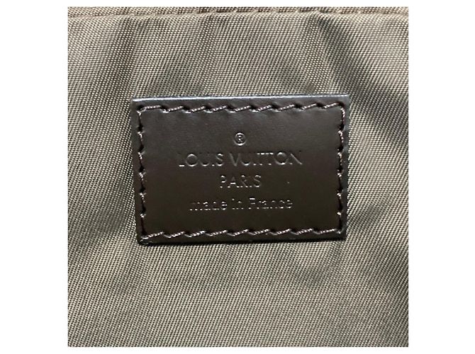Pasta Louis Vuitton Damier Geant Associé PM Preto - vista 7