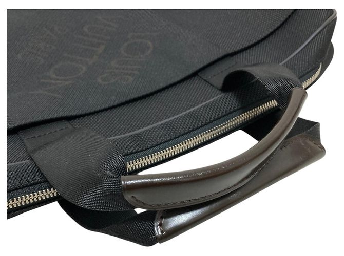 Pasta Louis Vuitton Damier Geant Associé PM Preto - vista 9