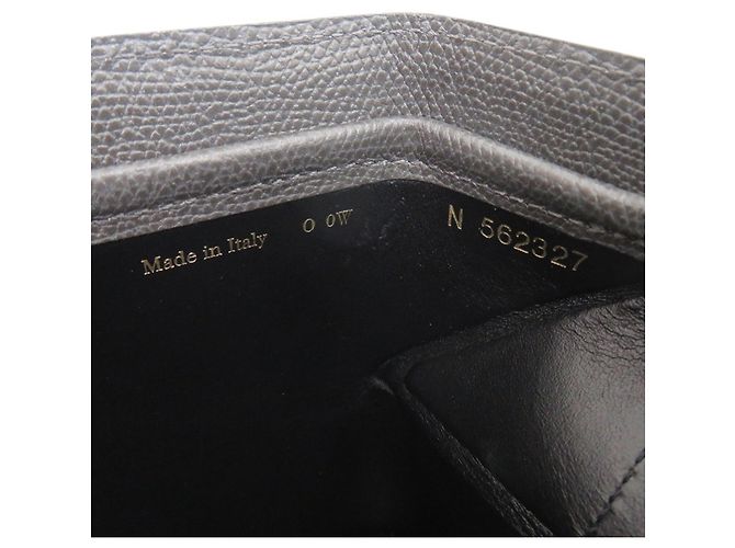 Borsa a tracolla in pelle Valextra Trick Track Marrone - vista 9