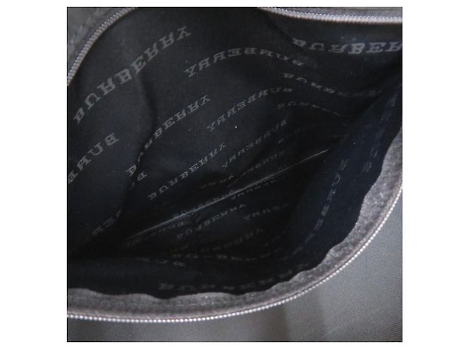 Borsa Boston Burberry Nova Check 2-Way in tela e pelle Beige - vista 6