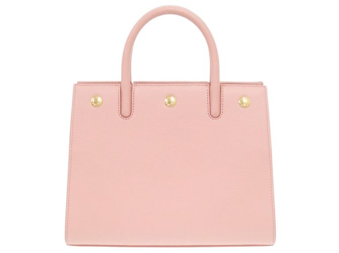 Burberry Borsa a mano 2-Way in pelle Rosa - vista 3