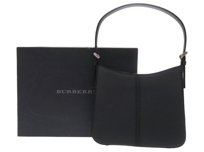 Borsa a mano in pelle Burberry Nova Check Nero - vista 2