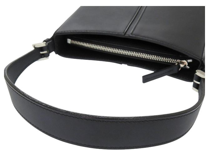 Borsa a mano in pelle Burberry Nova Check Nero - vista 6