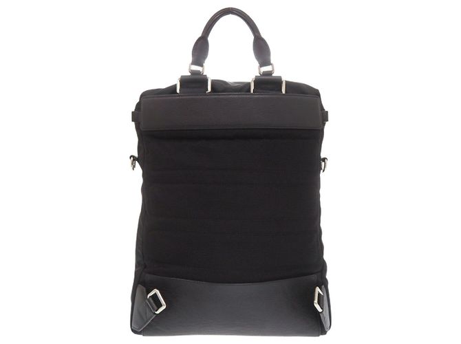 Zaino Burberry in nylon nero - vista 3