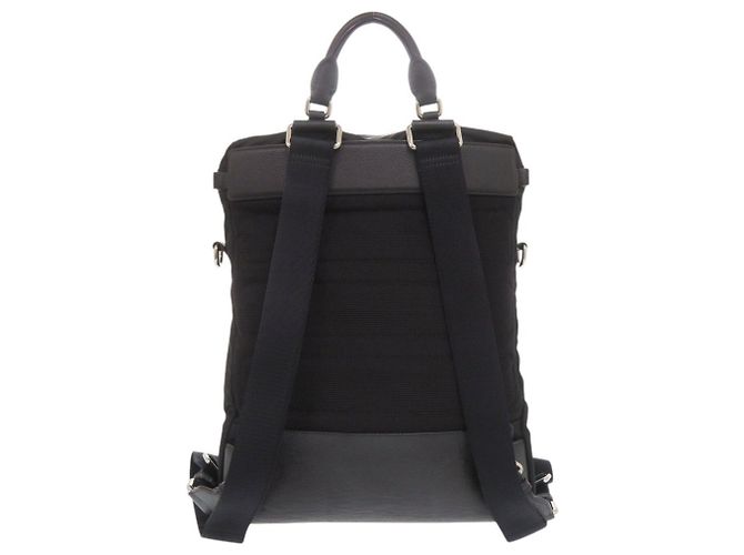 Zaino Burberry in nylon nero - vista 4