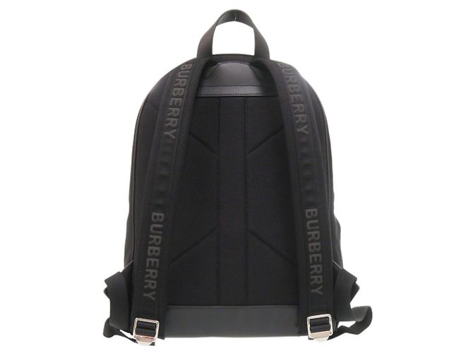 Zaino Burberry in nylon nero - vista 3