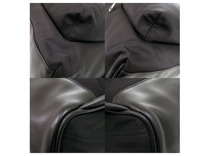 Zaino Burberry in nylon nero - vista 5