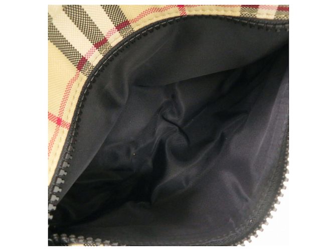 Marsupio Burberry Nova Check in nylon beige - vista 6