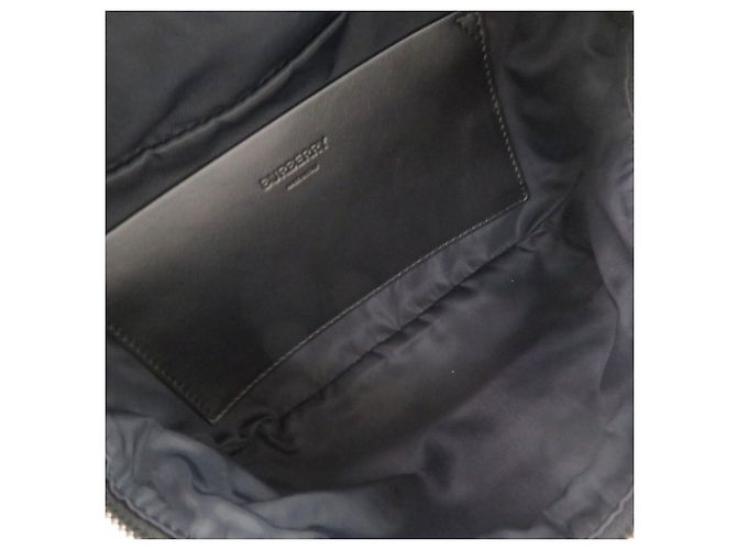 Marsupio Burberry Nova Check Beige Nero - vista 6