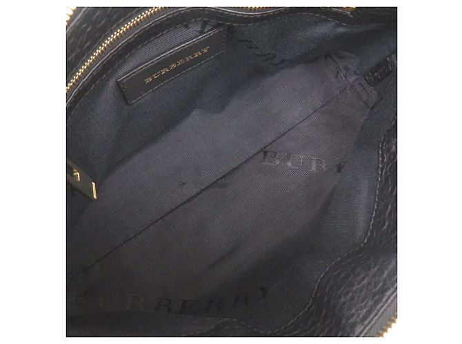 Borsa a tracolla Burberry Chichester in pelle nera Nero - vista 6