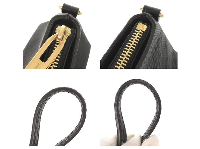 Borsa a tracolla Burberry Chichester in pelle nera Nero - vista 9
