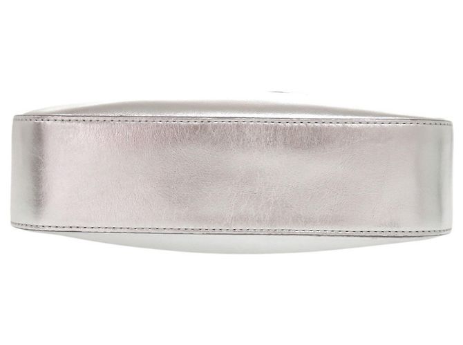 Borsa Camera Jimmy Choo Athini Argento - vista 4