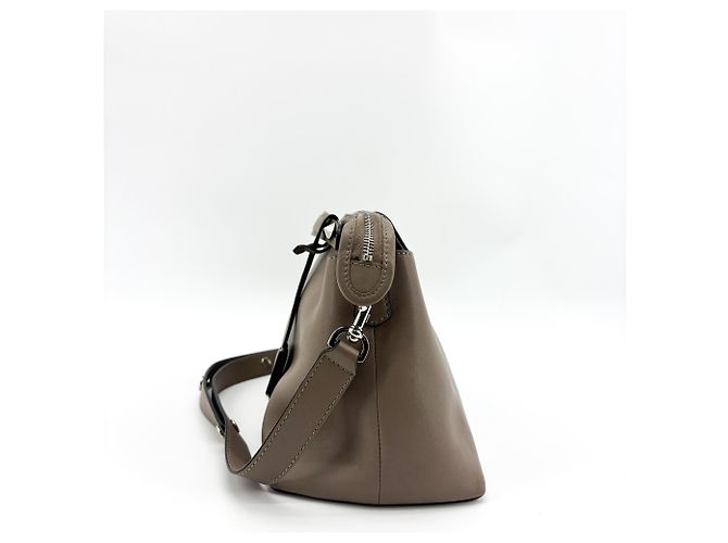 Borsa Fendi By The Way in pelle di vitello Medium Beige - vista 3