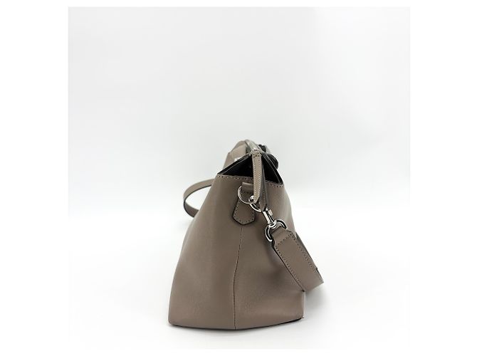 Borsa Fendi By The Way in pelle di vitello Medium Beige - vista 4