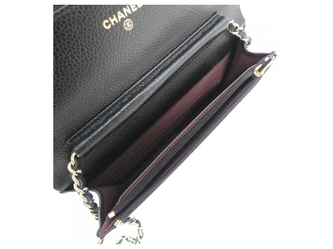 Catena per portafoglio Chanel Timeless Classic Line AP0250 Nero - vista 6