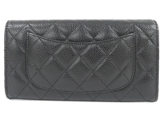 Chanel Timeless Classic Line Bi-Fold Geldbörse Schwarz - Ansicht 2