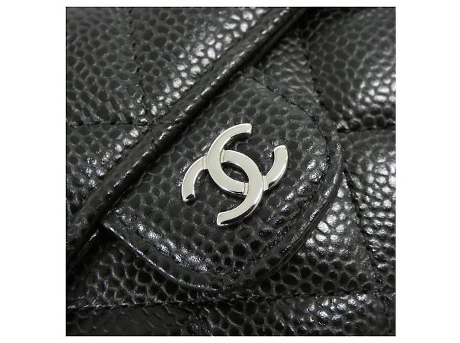 Chanel Timeless Classic Line Bi-Fold Geldbörse Schwarz - Ansicht 3