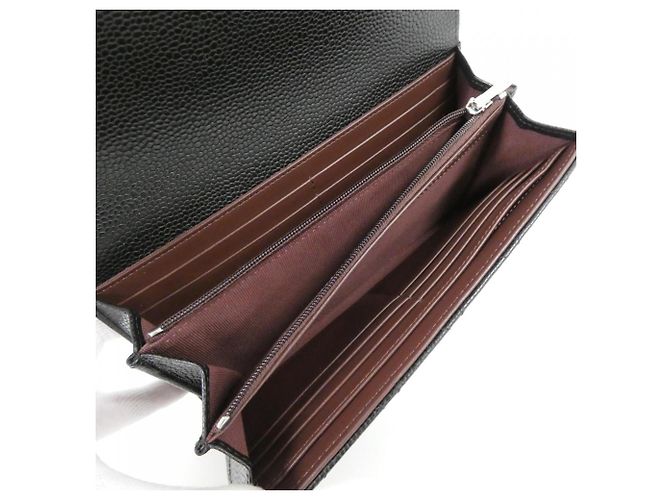 Chanel Timeless Classic Line Bi-Fold Geldbörse Schwarz - Ansicht 4