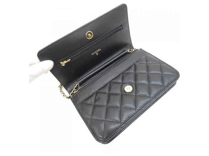 Portafoglio a catena Chanel Timeless Classic Nero - vista 7