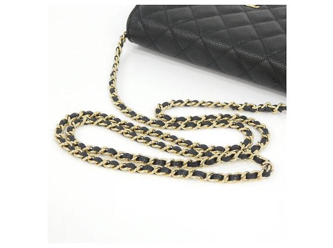 Chanel Timeless Classic Line AP0250 Portafoglio a Catena/Spalla Nero - vista 5
