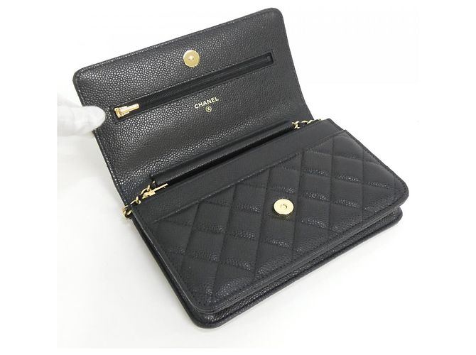 Chanel Timeless Classic Line AP0250 Portafoglio a Catena/Spalla Nero - vista 6