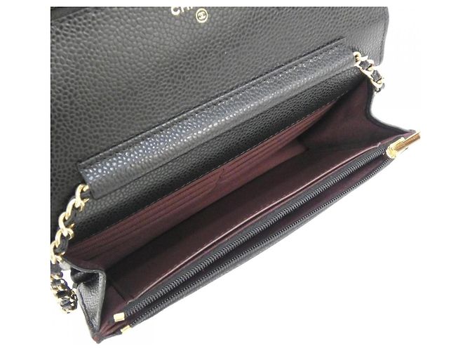 Chanel Timeless Classic Line AP0250 Portafoglio a Catena/Spalla Nero - vista 7