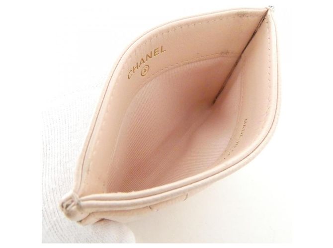 Chanel Timeless Classic Line Card Case Pink - view 4