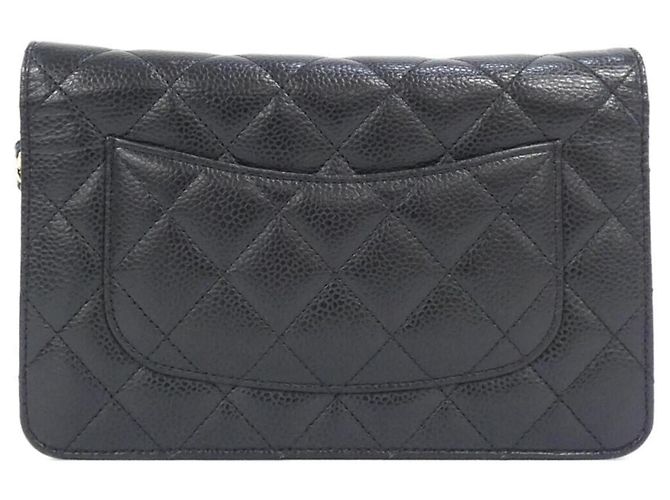Portafoglio a spalla con catena Chanel Timeless Classic Nero - vista 2
