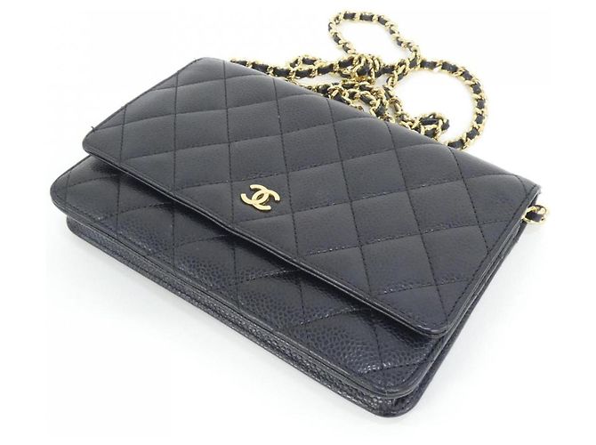 Portafoglio a spalla con catena Chanel Timeless Classic Nero - vista 3