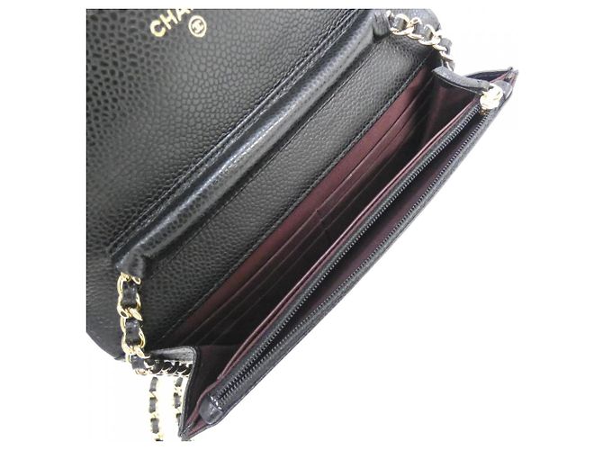 Portafoglio a spalla con catena Chanel Timeless Classic Nero - vista 9