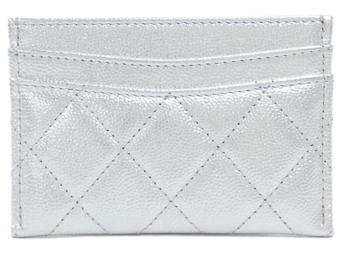 Chanel Timeless Classic Line AP0213 Card Case Plata - vista 2