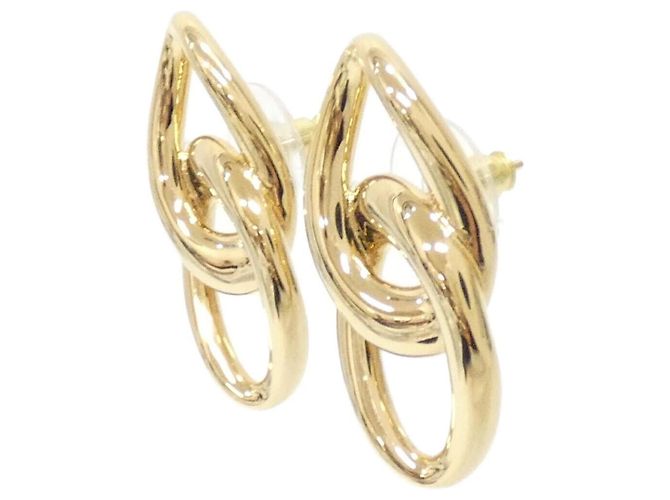 Orecchini a lobo Chanel Gold ABI043 D'oro - vista 2