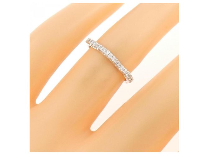 Anillo Chanel Camélia en oro blanco de 18K Dorado - vista 3