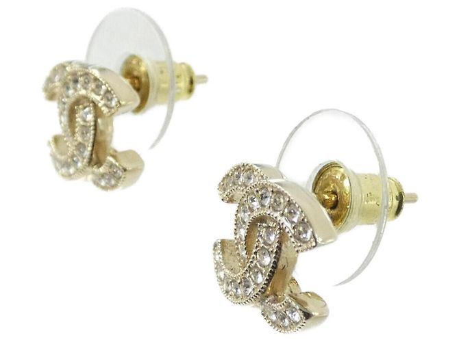Orecchini a lobo Chanel ABE100 Gold D'oro - vista 2