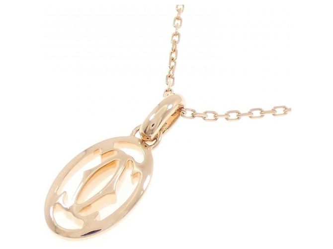 Collana con pendente Cartier in oro rosa e diamanti D'oro - vista 4