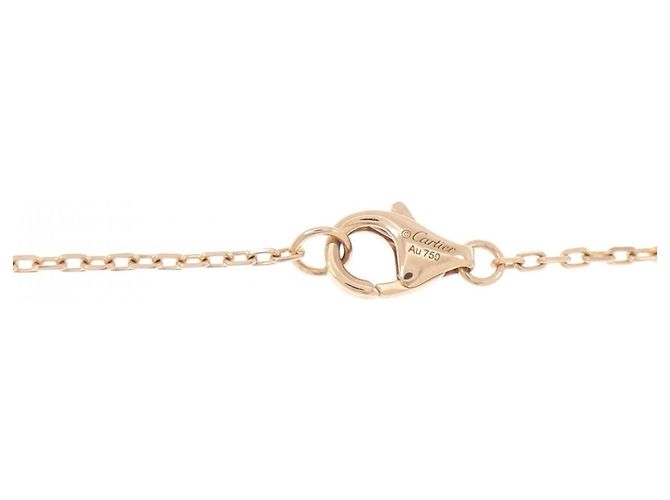 Collana con pendente Cartier in oro rosa e diamanti D'oro - vista 5