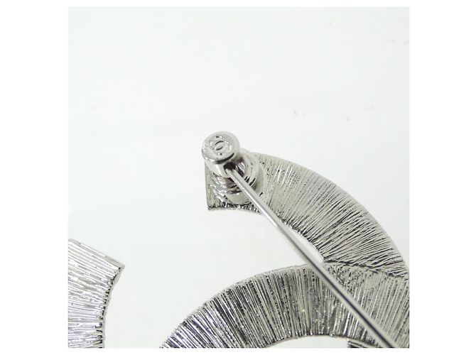 Chanel Kristall-Brosche 63085 Silber - Ansicht 3