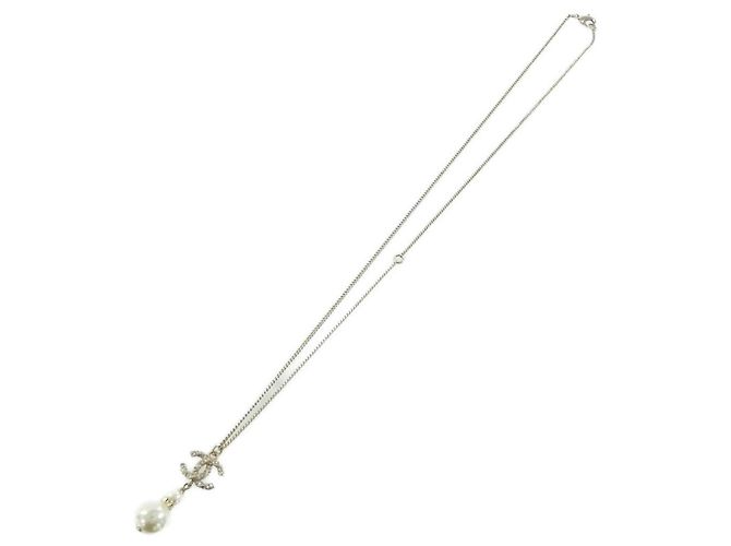 Chanel 53161 Halskette Weiß Golden - Ansicht 2