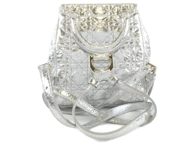 Zaino Christian Dior Stardust Argento - vista 2