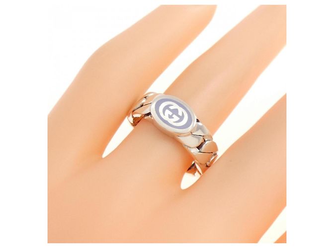 Anillo Gucci de plata 925 - vista 5