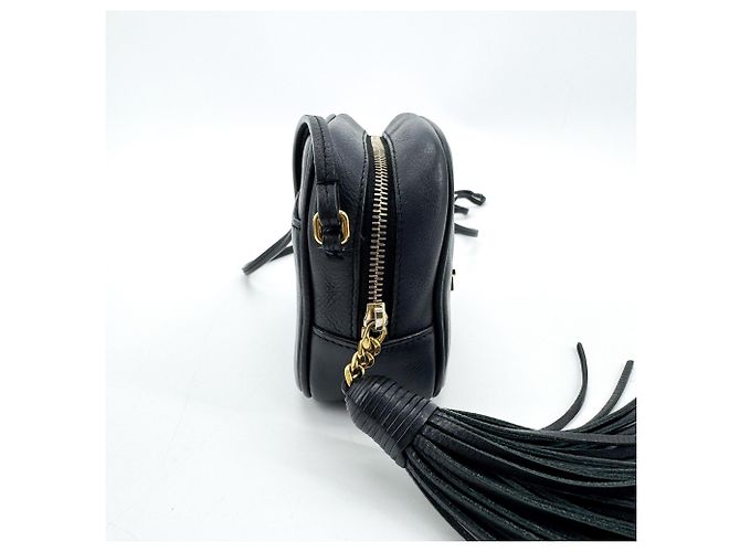 Autre Marque Saint Laurent Classic Monogram Blogger Leather Small Nero - vista 4