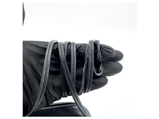Autre Marque Saint Laurent Classic Monogram Blogger Leather Small Nero - vista 7