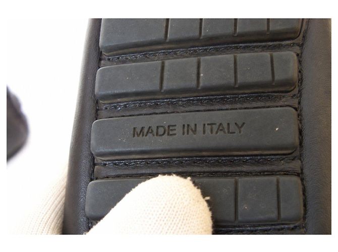 Mocassini Louis Vuitton in pelle nera Nero - vista 11