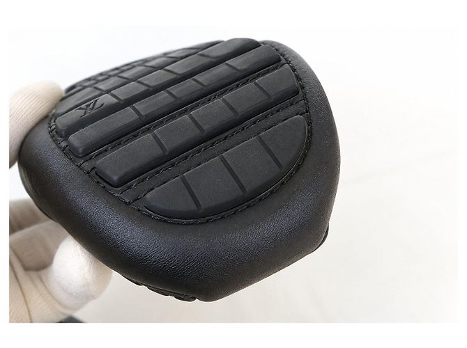 Mocassini Louis Vuitton in pelle nera Nero - vista 12