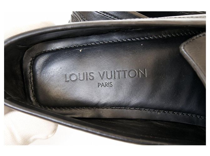 Mocassini Louis Vuitton in pelle nera Nero - vista 14
