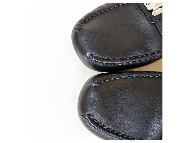 Mocassini Louis Vuitton in pelle nera Nero - vista 16