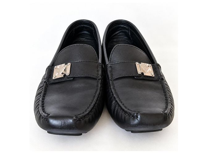 Mocassini Louis Vuitton in pelle nera Nero - vista 4