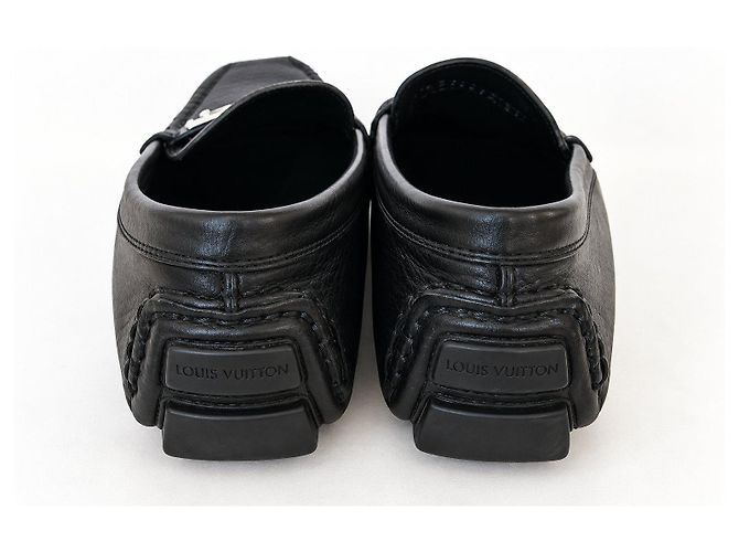 Mocassini Louis Vuitton in pelle nera Nero - vista 6