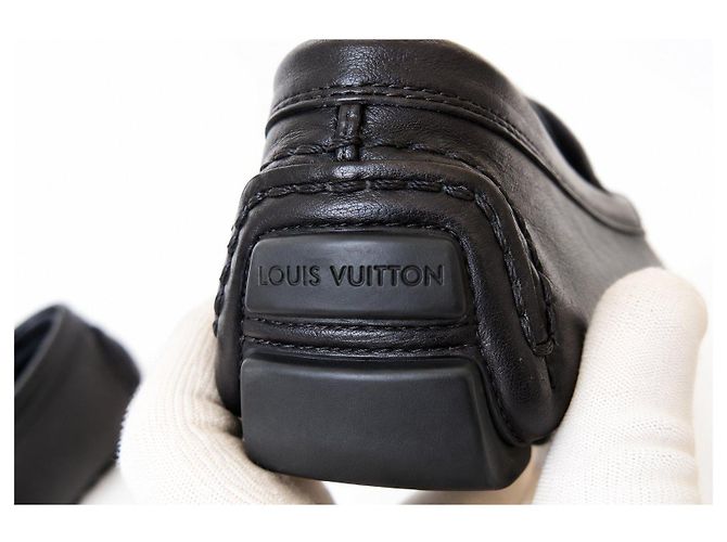 Mocassini Louis Vuitton in pelle nera Nero - vista 7