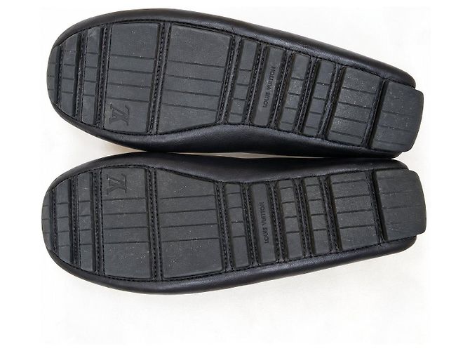 Mocassini Louis Vuitton in pelle nera Nero - vista 9